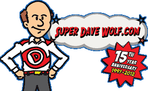 SuperDaveWolf.com Logo
